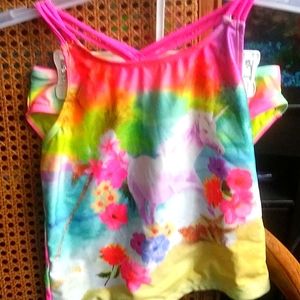 Swimming suit size 10/12 little girls (used)
